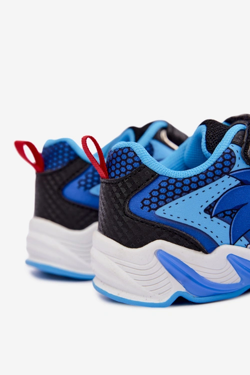 Sneakersy Dla Chłopca Sonic Ze Świecącą Podeszwą 8702946 Granatowe