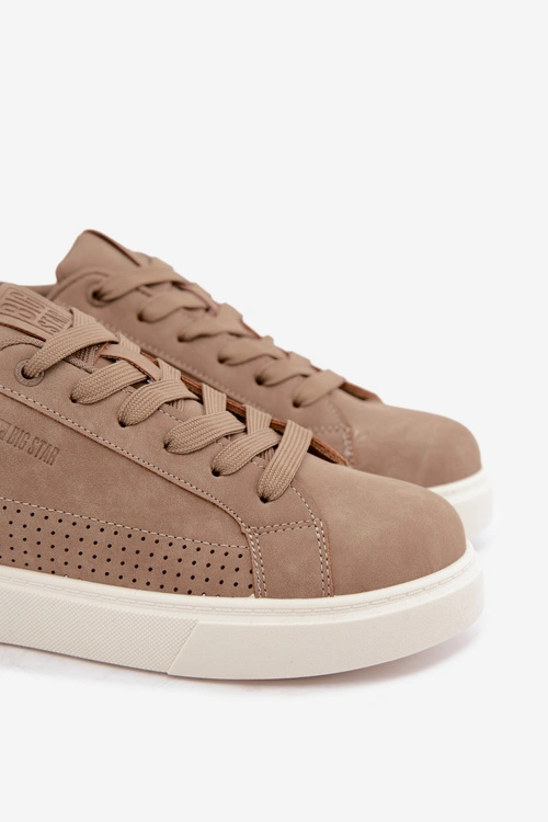 Sneakersy Męskie Big Star UU174322 Beżowe