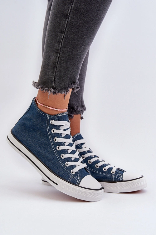 Trampki Damskie Jeansowe Socerio