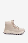 Trapery Damskie Ocieplane Lee Cooper LCJ-26-03-4525 Jasnoszare