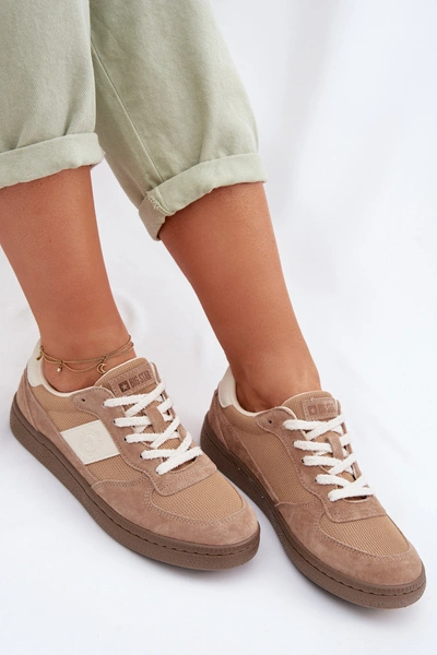 Sneakersy Damskie Big Star TT274177 Beżowy