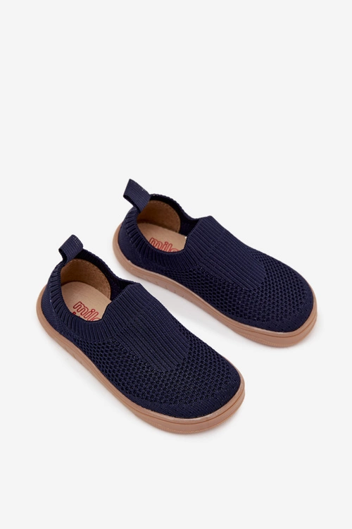Wsuwane Kapcie Barefoot Dziecięce Milami Granatowe Mariselle