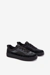 Zamszowe Ocieplane Sneakersy Męskie Big Star UU174118 Czarne