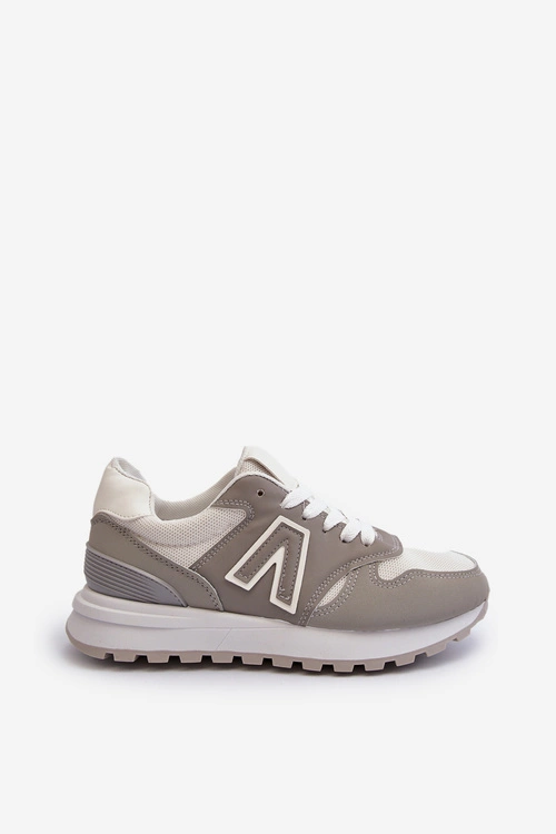Damskie Sneakersy Buty Sportowe Szare Daisee