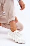 Damskie Wsuwane Sneakersy Białe Myles