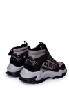 Buty Trekkingowe Męskie Big Star II174203 Czarno-Szare
