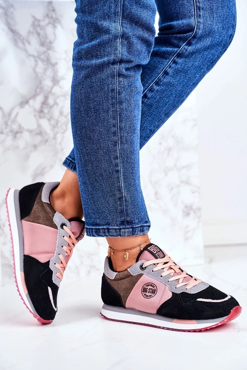 Damskie Sportowe Obuwie Sneakersy Big Star GG274458