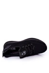 Męskie Sportowe Buty Slip-On Czarne Ryan
