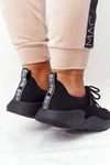 Damskie Sportowe Buty Slip-on Big Star DD274579 Czarne