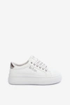 Sneakersy Damskie Na Platformie Lee Cooper LCJ-26-44-4561 Białe